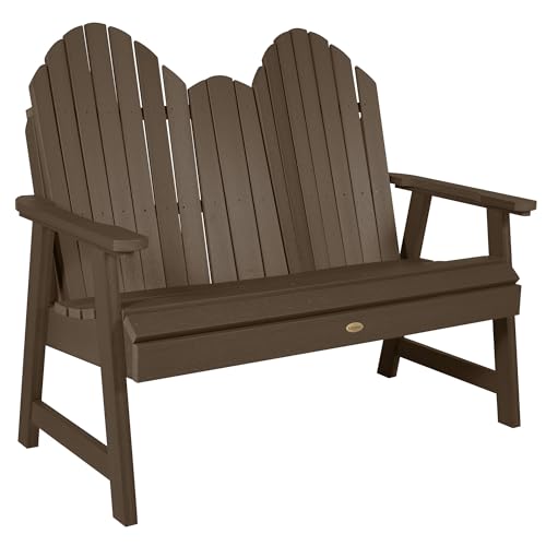 highwood Hamilton Adirondack-Bank, 122 cm, Esszimmerhöhe, verwitterte von Highwood