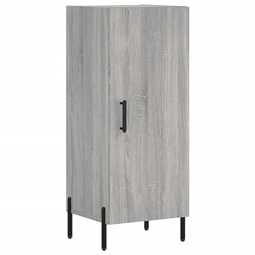 Higsose Aufbewahrungsschrank Klassische Küchenschrank Buffetschrank für Wohnzimmer Schlafzimmer oder Flur Platzsparendes Design Grau Sonoma 34,5x34x90 cm Higsose Aufbewahrungsschrank Klassische Küchenschrank Buffetschrank für Wohnzimmer Schlafzimmer oder Flur Platzsparendes Design Grau Sonoma 34,5x34x90 cm von Higsose