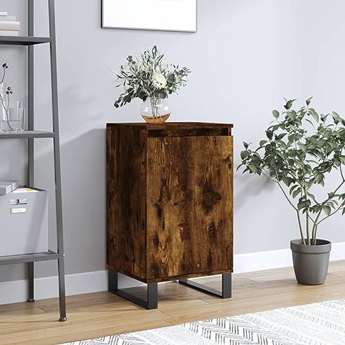 Higsose Aufbewahrungsschrank Klassische Sideboard Buffetschrank für Wohnzimmer Schlafzimmer oder Flur Platzsparendes Design Räuchereiche 40x35x70 cm Higsose Aufbewahrungsschrank Klassische Sideboard Buffetschrank für Wohnzimmer Schlafzimmer oder Flur Platzsparendes Design Räuchereiche 40x35x70 cm von Higsose