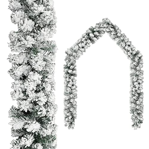 Higsose Girlanden für Festlichkeiten 10m L Weiß Weihnachtsgirlande mit Schnee PVC Weihnachtsdeko Outdoor Wiederverwendbare Girlande Hochzeiten Geburtstagspartys Deko Tannengirlande mit Beleuchtung Higsose Girlanden für Festlichkeiten 10m L Weiß Weihnachtsgirlande mit Schnee PVC Weihnachtsdeko Outdoor Wiederverwendbare Girlande Hochzeiten Geburtstagspartys Deko Tannengirlande mit Beleuchtung von Higsose