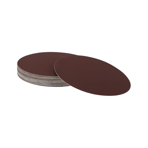 Hihaha 50 Stück Runde Schleifblätter 1200er Körnung Klettschleifscheiben Universell Für Autolackierung Holzbearbeitung 150x150mm Aluminiumoxid Rot Hihaha 50 Stück Runde Schleifblätter 1200er Körnung Klettschleifscheiben Universell Für Autolackierung Holzbearbeitung 150x150mm Aluminiumoxid Rot von Hihaha