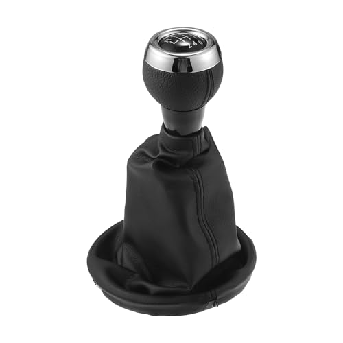 Hihaha Schaltknauf mit Staubschutz für Mini Cooper R56 2006-2012 / Vorderer Schaltknauf/Strapazierfähiger Kunststoff / 1 Stück Schwarz von Hihaha