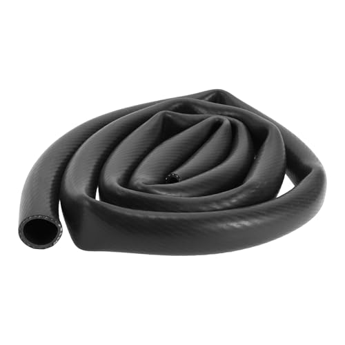 Hihaha Silikon-Vakuumschlauch Automobil-Vakuumschlauch Hochtemperatur 6,6 Fuß 7/8" 22mm ID 3mm Dicke 1 Stück Schwarz 130PSI Maximaldruck von Hihaha