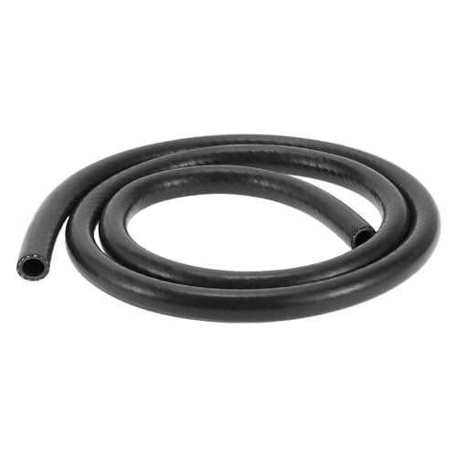 Hihaha Silikon-Vakuumschlauch für Automobil-Vakuumsysteme Hochtemperatur 1 m 1/2" 12 mm ID 3 mm Wandstärke 1 Stück Schwarz 130 PSI Maximaldruck von Hihaha