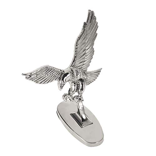 Hihey 3D Emblem Auto Logo Fronthaube Ornament Car Cover Chrom Adler Abzeichen für Auto von Hihey