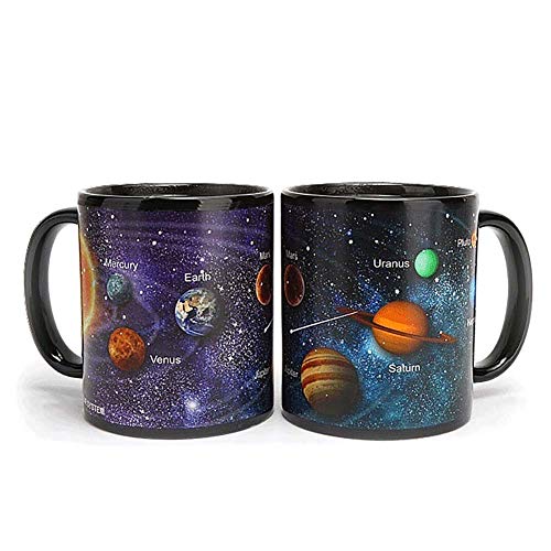 Hihey Sonnensystem-Porzellan Kaffeetassen wärmeempfindliche Farbändernde Tasse,Als ein tolles Geschenk Hihey Sonnensystem-Porzellan Kaffeetassen wärmeempfindliche Farbändernde Tasse,Als ein tolles Geschenk von Hihey