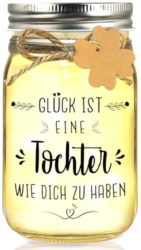 Hiipeefeel Tochter Geschenke Von Mama, An Meine Tochter LED Flaschenlicht, Geburtstagsgeschenk Muttertagsgeschenk Tochter, Mutter Tochter Geschenke Hiipeefeel Tochter Geschenke Von Mama, An Meine Tochter LED Flaschenlicht, Geburtstagsgeschenk Muttertagsgeschenk Tochter, Mutter Tochter Geschenke von Hiipeefeel