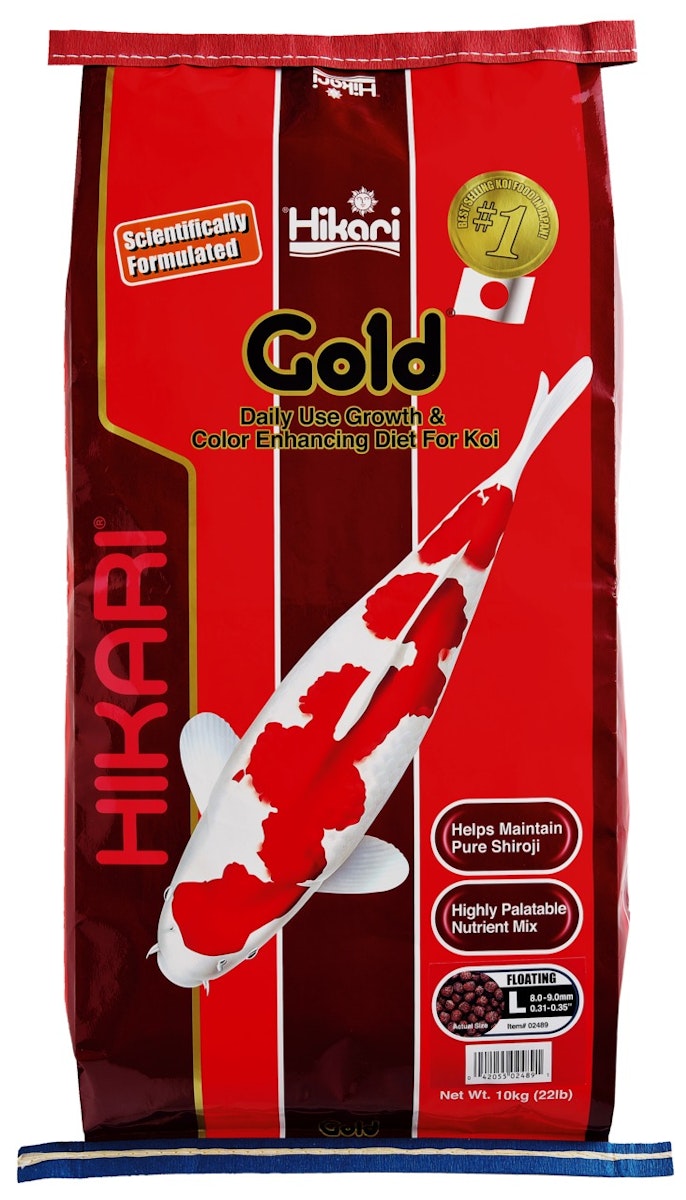 Hikari Gold Large Koifutter 10 Kilogramm von Hikari