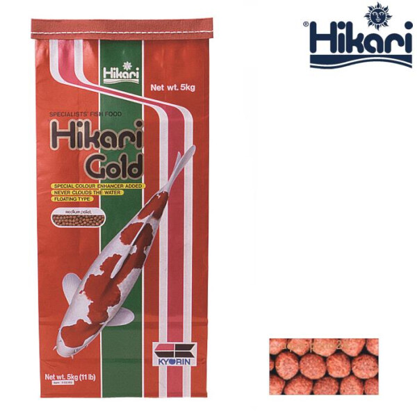 Hikari Koifutter gold medium 5 kg Hikari Koifutter gold medium 5 kg von Hikari