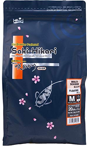 Hikari 49153/4133 Saki Koifutter Multi Season Floating M 2 kg von Hikari