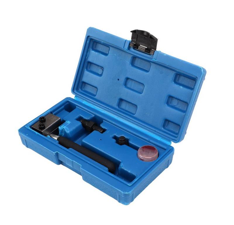 Hikity Bördelgerät Bördel Werkzeug Professionelles Bremsleitung-Bördelwerkzeug-Set, (5-tlg), mit Schmieröl von Hikity