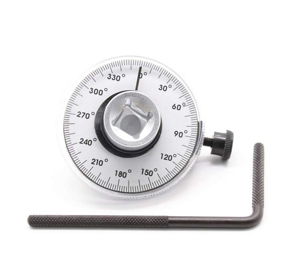 Hikity Drehmomentschlüssel Drehmomentschlüssel Winkelmessgerät 2tlg Professionelle Messgeräte (2 St), 2tlg 360° verstellbar von Hikity