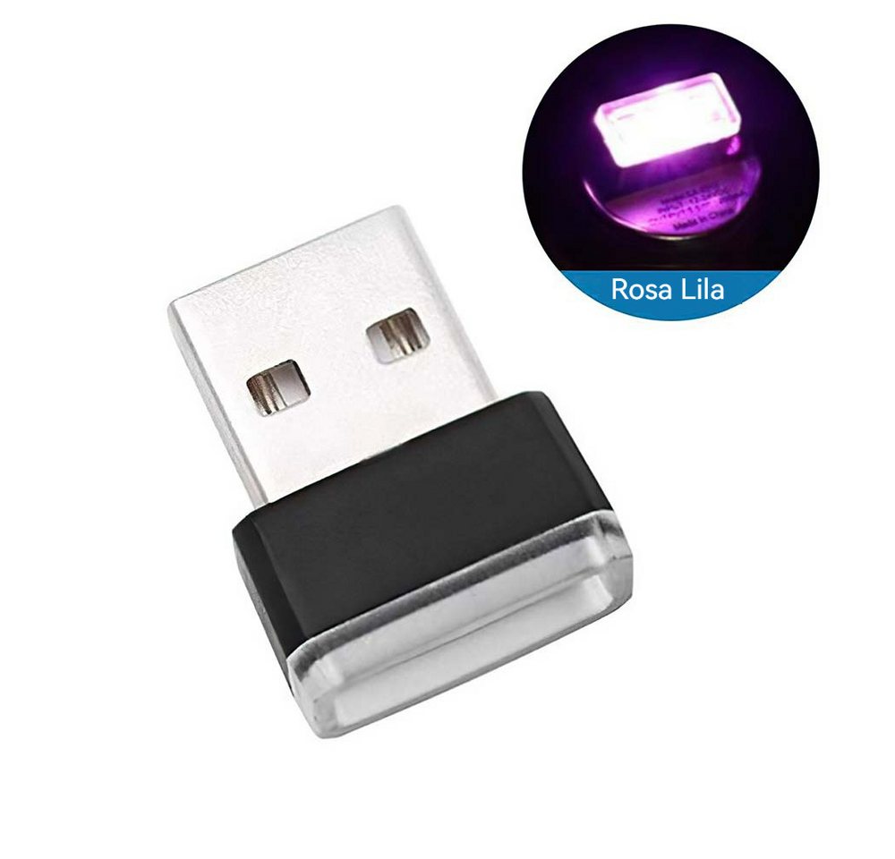 Hikity LED Nachtlicht USB-Ambientebeleuchtung für Autos LED-Stimmungsbeleuchtung, LED fest integriert Hikity LED Nachtlicht USB-Ambientebeleuchtung für Autos LED-Stimmungsbeleuchtung, LED fest integriert von Hikity