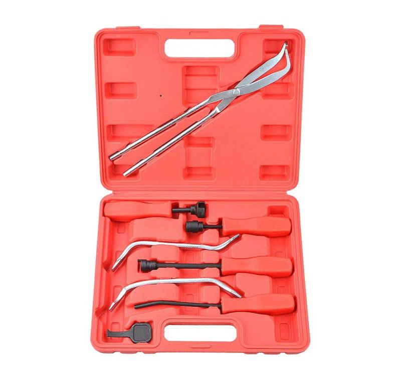 Hikity Montagewerkzeug Montagewerkzeug Universal-Bremstrommel Werkzeug 8tlg, (8-tlg), Spezialwerkzeuge zum Ausbau von Trommelbremsen an Kraftfahrzeugen von Hikity