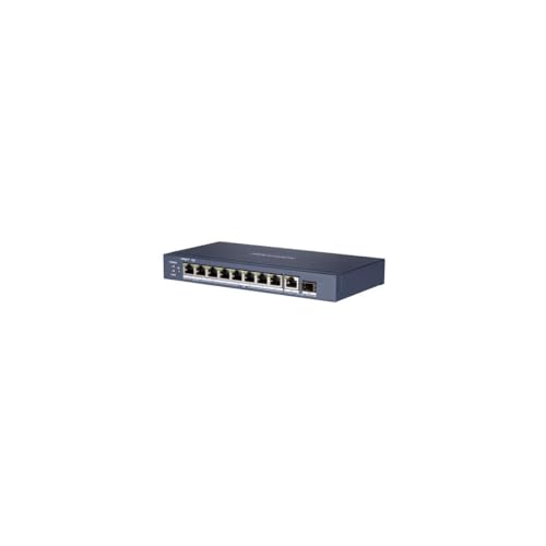 Hikvision - DS-3E0510HP-E - HIKVISION - Netzwerk-Switch - 10 Gigabit-Ports - Schicht 2-2 Hi-PoE Ports - Metall - DS-3E0510HP-E von Hikvision