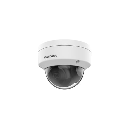 Hikvision 1 NX-815 Mini-DOMO IP 4MPX, IR 30 M, ÓPTICA FIJA, WDR 120DB, IP67, IK10, 12VDC/POE, 6.5 W, Weiß, Standard von Hikvision