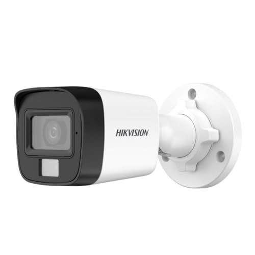 Hikvision - 4in1 Bullet Kamera Value Range - 2 Mpx High Performance CMOS - 2.8 mm Objektiv | 30 m IR-Reichweite - Audio über Koaxialkabel | Integriertes Mikrofon - Wasserdicht IP67 von Hikvision