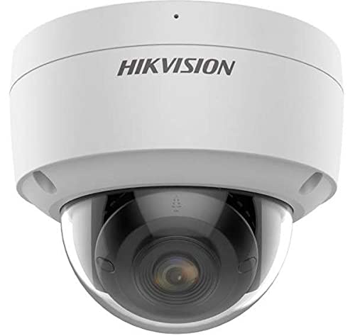 Hikvision DS-2CD2147G2(4mm)(C) Dome Überwachungskamera mit 4 Megapixel, ColorVu Kamera mit Farbiger Bildgebund bei Nacht durch Weißlicht von Hikvision