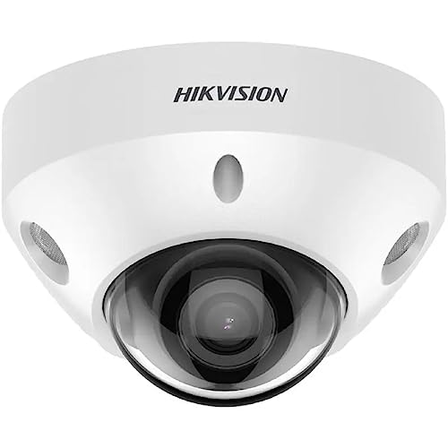 Hikvision DS-2CD2566G2-I(2.8mm)(C) Dome Überwachungskamera mit 6 Megapixel, bis zu 30m Beleuchtung, professionelle Überwachungskamera, Acusense Kamera mit Fehlalarmfilter von Hikvision