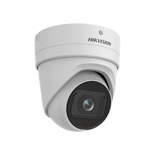 Hikvision DS-2CD2H46G2-IZS(2.8-12mm)(C) Turret Überwachungskamera mit 4 Megapixel, bis zu 40m Beleuchtung, professionelle Überwachungskamera, Acusense Kamera mit Fehlalarmfilter von Hikvision