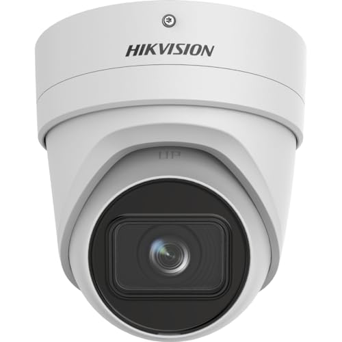 Hikvision DS-2CD2H86G2-IZS(2.8-12mm)(C) Turret Überwachungskamera mit 8 Megapixel, bis zu 40m Beleuchtung, professionelle Überwachungskamera, Acusense Kamera mit Fehlalarmfilter von Hikvision