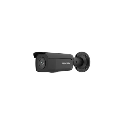 Hikvision DS-2CD2T86G2-2I(2.8mm)(C)(Black) Bullet Überwachungskamera mit 8 Megapixel, bis zu 60m Beleuchtung, professionelle Überwachungskamera, Acusense Kamera mit Fehlalarmfilter von Hikvision