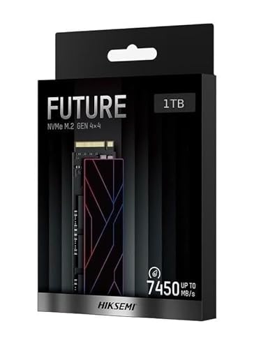 Hikvision HIKSEMI SSD Eingebaut G4000 1TB M.2 PCIe R/W 7450/6600 Gen 4X4 Marke Hikvision HIKSEMI SSD Eingebaut G4000 1TB M.2 PCIe R/W 7450/6600 Gen 4X4 Marke von Hikvision