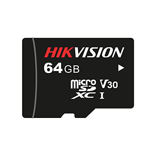 Hikvision SD CARD HIKVISION SERIE P 64GB SUPPORTA: Lifetime Warning, Healthy Monitoring, Read/Write Lock - HS-TF-P1(STD)/64G von Hikvision