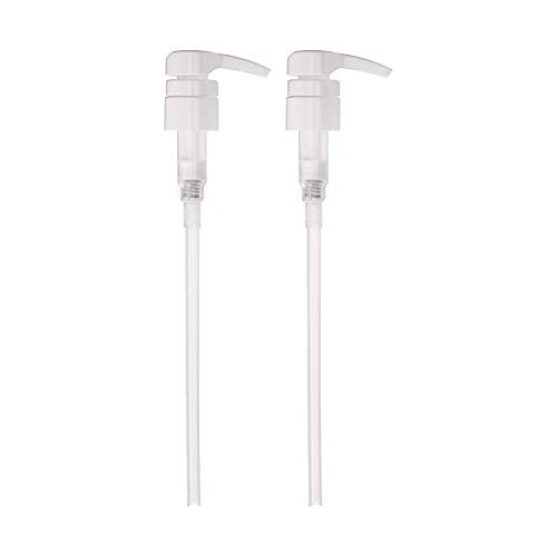 Hilai 1L Pelikanpumpenspender, Universalausgabepumpe Kunststoff-Shampoo-Conditioner-Flaschenspenderpumpen 26cm 2 stücke Lotion & Seifenspender von Hilai