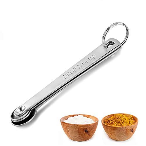 Hilai 5Pcs / Set Messlöffel Edelstahl Messlöffel Tassen für Geschenk-Mess trockenen und flüssigen Zutaten Hilai 5Pcs / Set Messlöffel Edelstahl Messlöffel Tassen für Geschenk-Mess trockenen und flüssigen Zutaten von Hilai