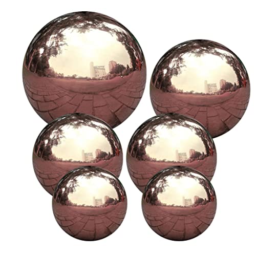 Hilai Edelstahl Gartenkugel,Dekokugel Edelstahlkugel,Dekorative Gartenbälle, Blick auf Ballgarten Kugel Kugelspiegel polierte Hohlkugel Edelstahl für Hausgarten Ornament 50-150mm 6 stücke Hilai Edelstahl Gartenkugel,Dekokugel Edelstahlkugel,Dekorative Gartenbälle, Blick auf Ballgarten Kugel Kugelspiegel polierte Hohlkugel Edelstahl für Hausgarten Ornament 50-150mm 6 stücke von Hilai