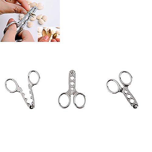 Hilai Nut Cracker Pistazie Opener mit Edelstahl-Griff Mutter Tool öffnen Sonnenblumenkern-Zange Hilai Nut Cracker Pistazie Opener mit Edelstahl-Griff Mutter Tool öffnen Sonnenblumenkern-Zange von Hilai