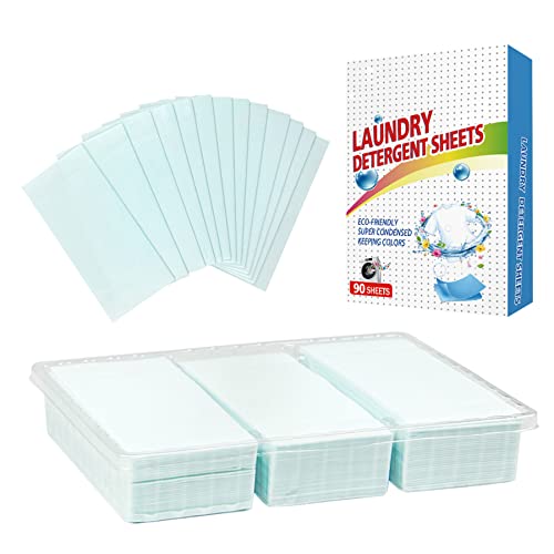 Hilai Waschen des Waschmittelblatts, Tiefe Fleckenentfernung Waschmittel Blech Streifen Waschsalzblatt für Heimreise 90pcs, Waschmittelkapseln Tabletten Hilai Waschen des Waschmittelblatts, Tiefe Fleckenentfernung Waschmittel Blech Streifen Waschsalzblatt für Heimreise 90pcs, Waschmittelkapseln Tabletten von Hilai