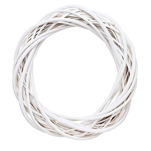TüRkranz FrüHling,Türkranz Wandkranz, Frühlingskränze, Weidenkranz Dekor weiße künstliche Kränze, Weihnachten Rattan Ring Ring Blumenreifen Natürlicher Kranzrahmen 20 cm Ornamente Handwerk Zubehör TüRkranz FrüHling,Türkranz Wandkranz, Frühlingskränze, Weidenkranz Dekor weiße künstliche Kränze, Weihnachten Rattan Ring Ring Blumenreifen Natürlicher Kranzrahmen 20 cm Ornamente Handwerk Zubehör von Hilai