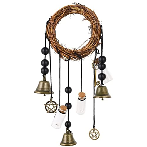 türkranz modern,Türkranz, dekorative Girlande, Hexenglocken Schutz handgefertigte Hexenglocken Kranz Hexerei Vorräte Pentagramm Hexe Rattan Glocken Heimschutz Türstärke hängen hängen türkranz modern,Türkranz, dekorative Girlande, Hexenglocken Schutz handgefertigte Hexenglocken Kranz Hexerei Vorräte Pentagramm Hexe Rattan Glocken Heimschutz Türstärke hängen hängen von Hilai