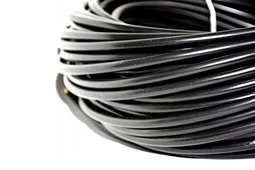 Hilark Kabel PVC H05VV-F 3x2,5 mm2 (3g2,5 mm²) Schwarz 75m Kabel für elektrische Verlängerungskabel von Hilark cable tech