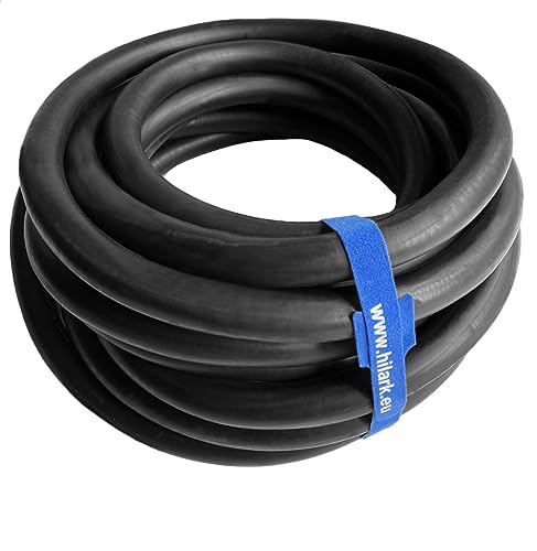 Hilark Kupfer kabel H07RNF 5x25 mm2 (5g25 mm2) mit EPR-Gummibeschichtung für Baustelle, Industrie, Außenbereich 1 meter Schwarz von Hilark cable tech