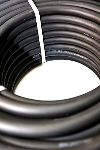 Hilark Schwarz Gummileitung H07RN-F 4x1,5 mm² (4g1,5 mm2) Gummischlauchleitung Kabel Leitung Außenbereich 100 meter Schwarz von Hilark cable tech