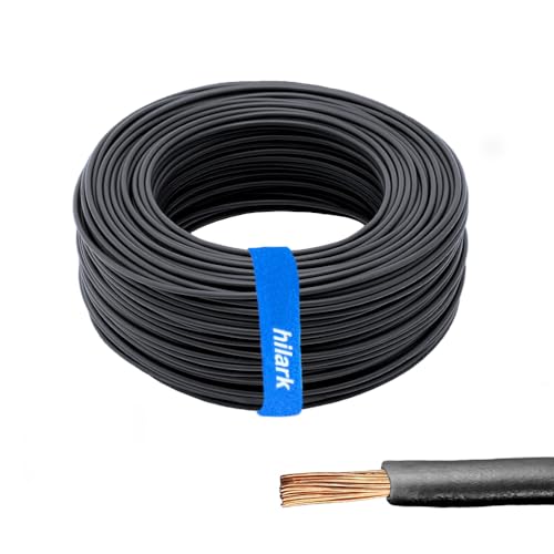Hilark cable tech LEITUNG H07V-K 1,5mm2 SCHWARZ 100m von Hilark cable tech