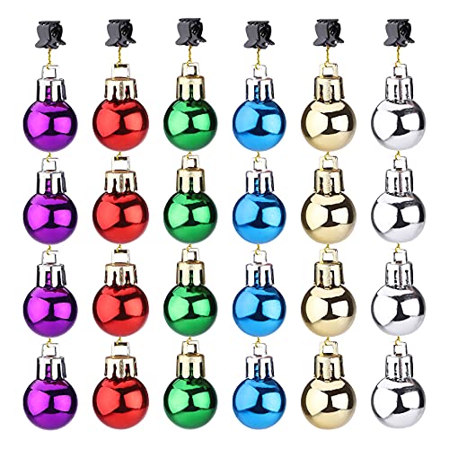 Hileyu 24 Stück Mini-Bartkugel-Dekorationen Weihnachten Bart Kugeln Mehrfarbige Weihnachts-Haarkugeln Ornamente Weihnachtsmann Clipverschluss Hileyu 24 Stück Mini-Bartkugel-Dekorationen Weihnachten Bart Kugeln Mehrfarbige Weihnachts-Haarkugeln Ornamente Weihnachtsmann Clipverschluss von Hileyu