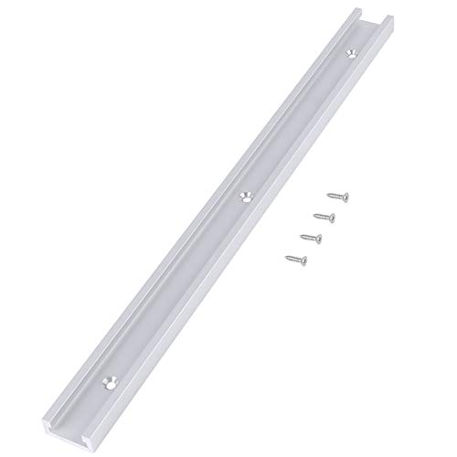 T- T- mit 400 mm T-Slot Schiene mit 4 selbstschneidenden Schrauben für Tischsägen von Holz oder Fräser (T-Schiene) T- T- mit 400 mm T-Slot Schiene mit 4 selbstschneidenden Schrauben für Tischsägen von Holz oder Fräser (T-Schiene) von Hilitand