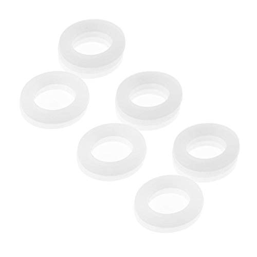 15 Stücke Silikon Washer O-ringe Durchlauferhitzer Dichtung Silicon Flachdichtungen Washer Avirulent Insipidity Set(3/4) von Hilitand