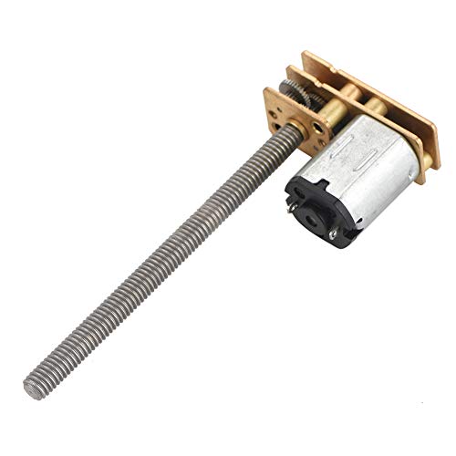 DC 6 V 12 V Getriebemotor , industrielle Automatisierung Getriebemotoren 1024GA20 Gewinde Flip N20 Getriebemotor M4 x 55mm Welle(6V 100RPM) von Hilitand