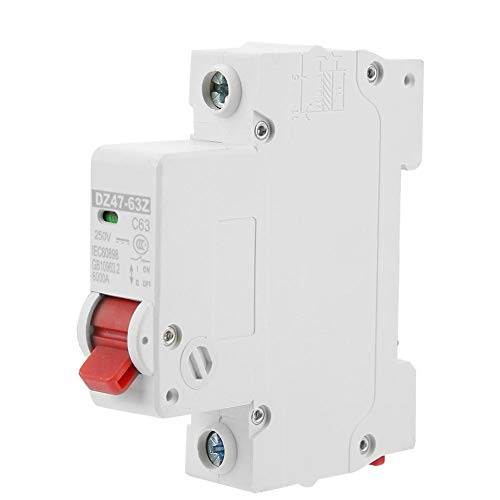 DC Leitungsschutzschalter, DC Leitungsschutzschalter Leckageschutz Luftschalter DZ47-63Z-1P 63A von Hilitand