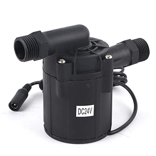 DC24V 12m Statischer Hub 1500L/h Durchfluss Bürstenlose Wasserpumpe mit Überstromschutz Wassermangelschutz Blockierschutz und Verpolungsschutz von Hililand