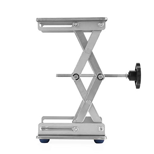 Edelstahl Scherenhubwagen , Laborgeräte Sonstige Laborprodukte Labor Hebeplattform Ständer Labor Stehtisch Lab-Lift Lifter 150 * 150 * 250mm für wissenschaftliches Experiment von Hilitand