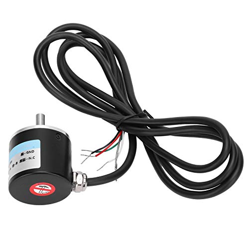Encoder AB 2-Phasen-Inkremental-Drehgeber, DC 5-24 V 3000-6000 U/min Vollwellen-Encoder für die Autotechnik(360B) von Hililand