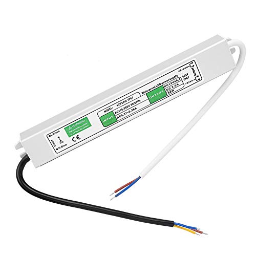 Wasserdichter LED-Netzteiltransformator, 12V 30W PWM LED-Treiber für LED-Licht, Computerprojekt, Außenlicht von Hililand