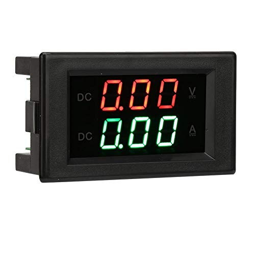 YB4835VA Dual Display Integrierte Spannung Amperemeter Panel Amp Volt Gauge DC 0~100 V 20A Voltmeter Amperemeter von Hililand