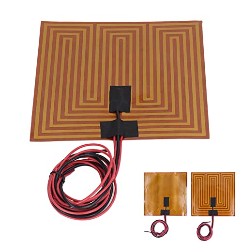 150℃ 7,9 X 7,9 Zoll Folienheizplatte Klebepad PI-Heizelemente Folienstreifenheizung Selbstklebende Polyimid-Heizplatte(DC12V 120W) von Hilitand